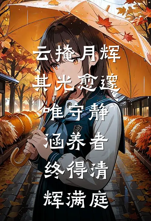 云掩月辉,其光愈邃,唯守静涵养者,终得清辉满庭