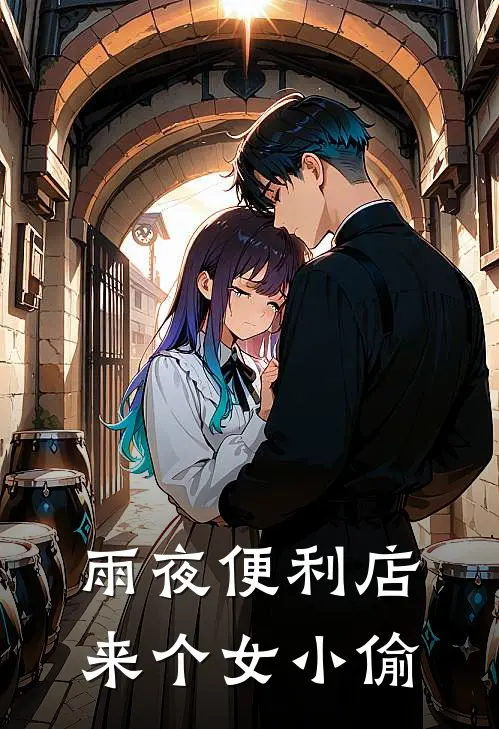 雨夜便利店来个女小偷