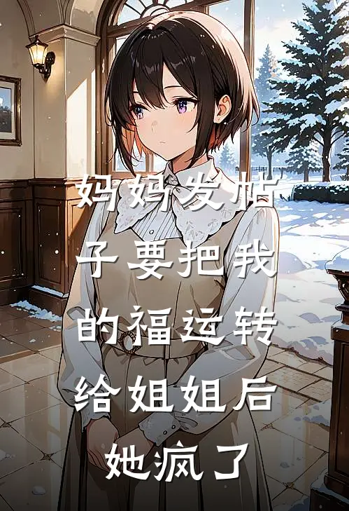 妈妈发帖子要把我的福运转给姐姐后，她疯了