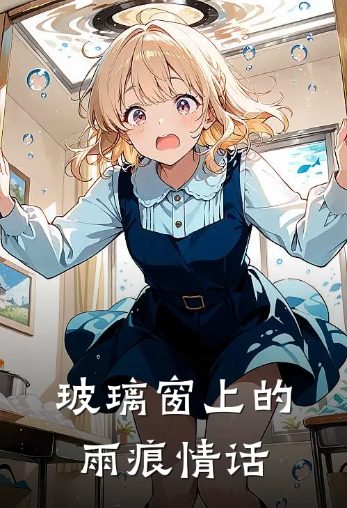 玻璃窗上的雨痕情话