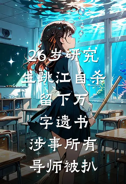 26岁研究生跳江自杀，留下万字遗书：涉事所有导师被扒