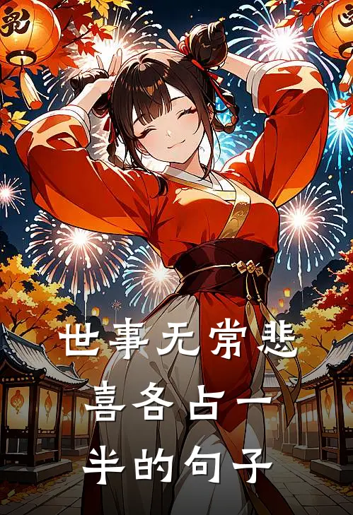 世事无常悲喜各占一半的句子